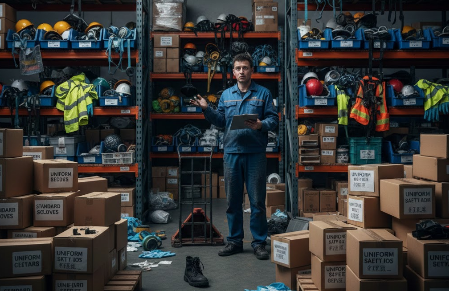 Does the more standardized the work safety supplies, the more chaotic the warehouse becomes?