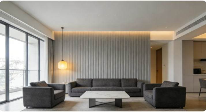 WPC Fluted Wall Panel