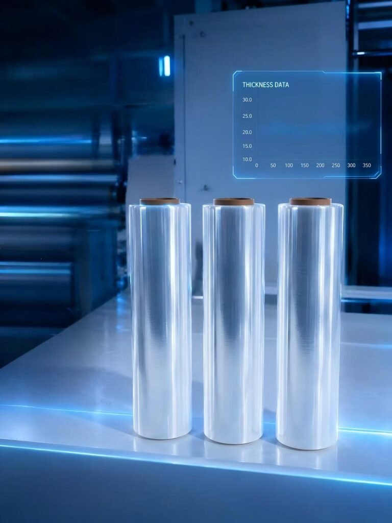 Online thickness measurement